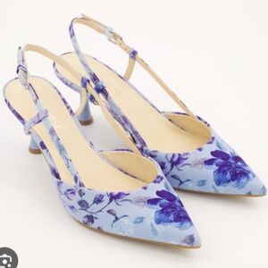 Nine West Ladies Rindy Kitten Heel strap Sandals